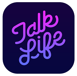 talklife-dark logo